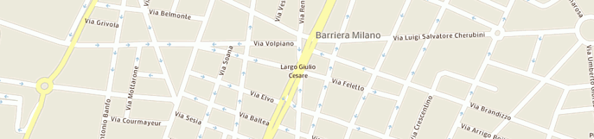 Mappa della impresa olma sas di gurrieri lucia e c a TORINO