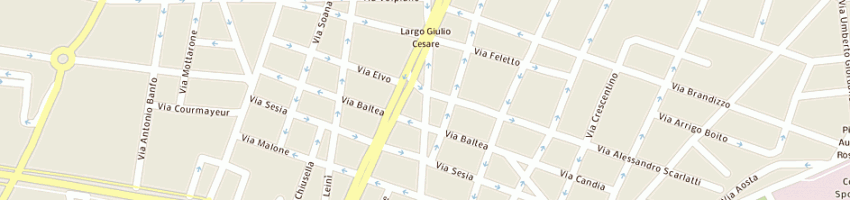 Mappa della impresa bar ludovico michele a TORINO