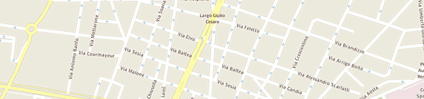 Mappa della impresa agf di cerrone antonio a TORINO