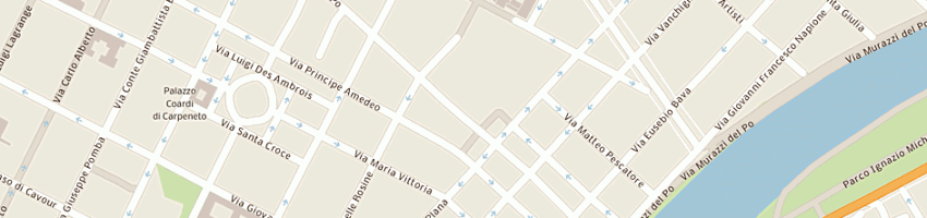 Mappa della impresa anfi de mar cafe' sas di somenzi roberto e c a TORINO