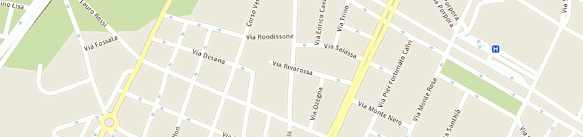Mappa della impresa essevi snc di calzolari maurizio e voto mario a TORINO