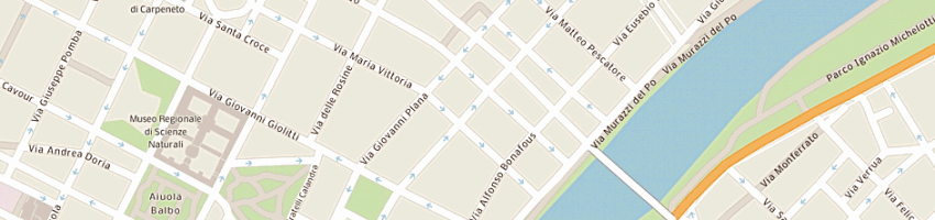Mappa della impresa l'ancienne maison du the di bragotti alessia a TORINO