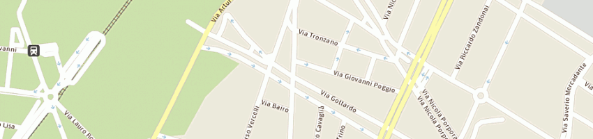 Mappa della impresa carosello dei bimbi sas a TORINO