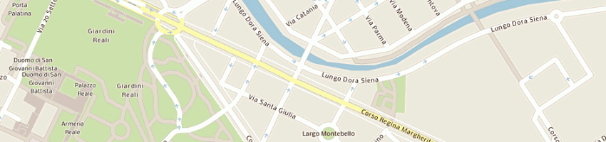 Mappa della impresa caffe' rossini a TORINO