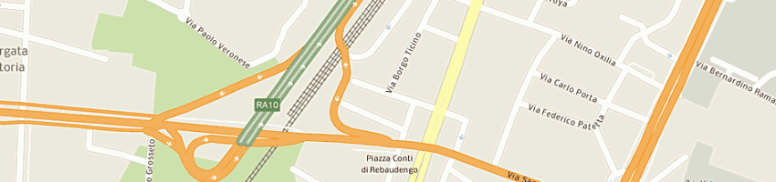Mappa della impresa seaservizio emergenza anziani a TORINO