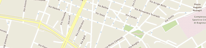 Mappa della impresa blues cafe' 96 sas di porta maurizio e c a TORINO