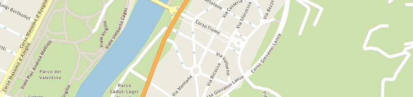 Mappa della impresa ponzio alessandro a TORINO