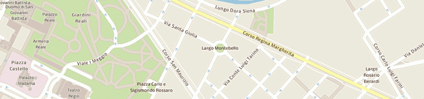 Mappa della impresa anabasis snc di g rivoira a TORINO