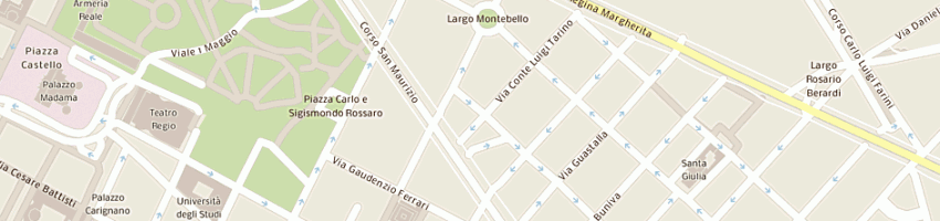 Mappa della impresa istsuore missionarie del sacro cuore di gesu a TORINO