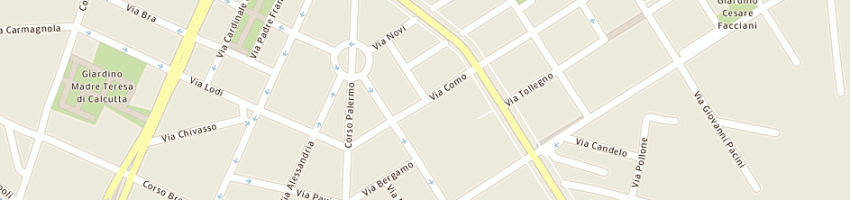 Mappa della impresa chiesa di scientology a TORINO