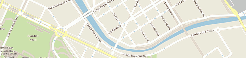 Mappa della impresa brancaccio vincenzo a TORINO