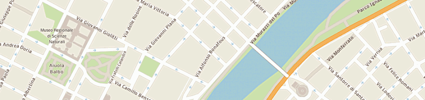 Mappa della impresa bianco maritano rosina a TORINO