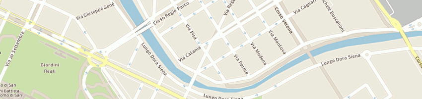 Mappa della impresa marchetti pollino camillo a TORINO