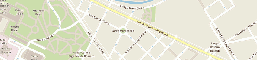 Mappa della impresa cundari angelo a TORINO