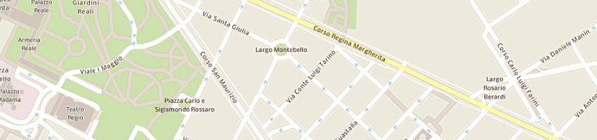 Mappa della impresa ala snc di calabrese costantino e c a TORINO