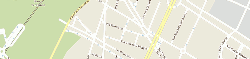 Mappa della impresa computersoft sas di gino orsogna e c a TORINO
