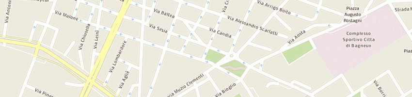Mappa della impresa al bottoncino d'oro (sas) a TORINO