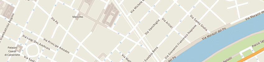 Mappa della impresa albedo srl a TORINO