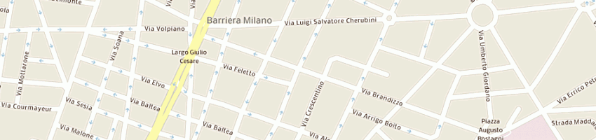 Mappa della impresa gibi trasporti snc di bonavia gianni e c a TORINO