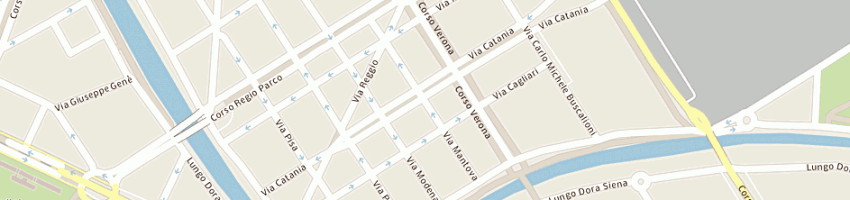 Mappa della impresa pagano alfonso a TORINO