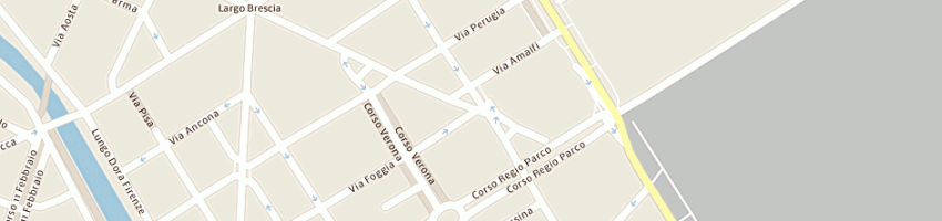 Mappa della impresa basic village spa a TORINO