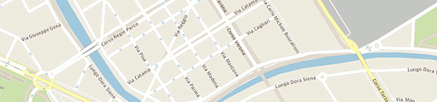 Mappa della impresa guglielmi snc di guglielmi guglielmo e c a TORINO
