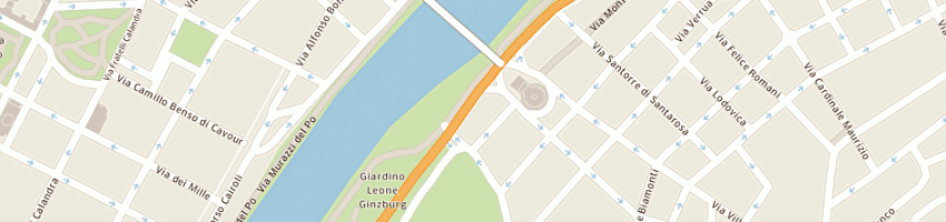 Mappa della impresa isabel (snc) a TORINO