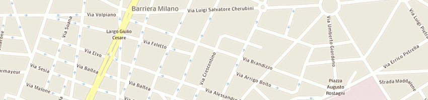 Mappa della impresa m2 di michele montuori a TORINO