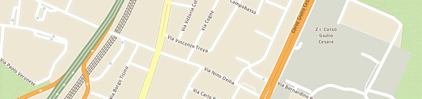 Mappa della impresa bs di scabbia franco e manfrin sergio snc a TORINO