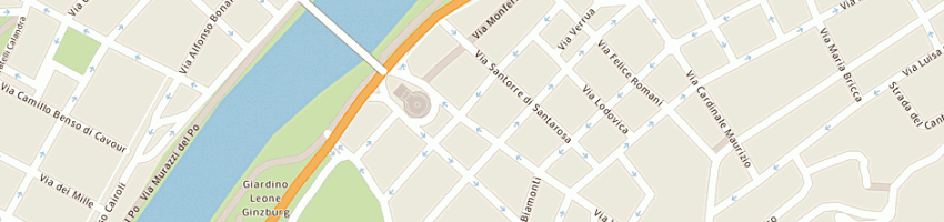 Mappa della impresa regina srl a TORINO
