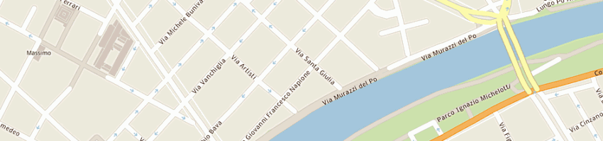 Mappa della impresa vinci roberto a TORINO