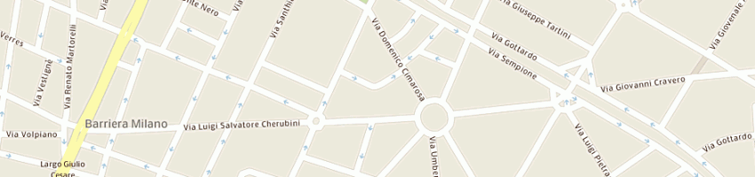 Mappa della impresa maurelli dr marco a TORINO