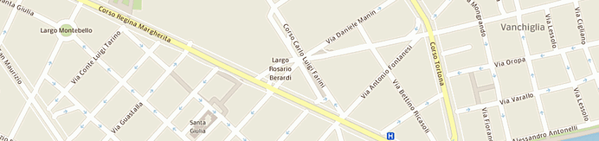 Mappa della impresa bonfiglio alfio a TORINO