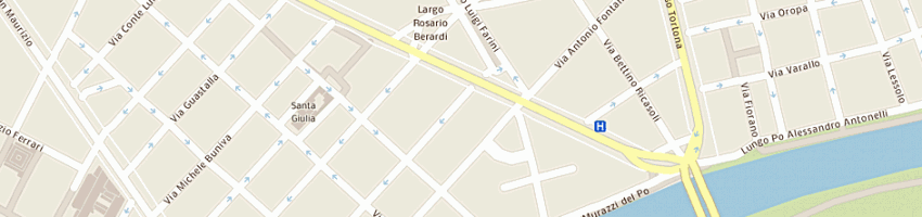 Mappa della impresa emme pi a TORINO