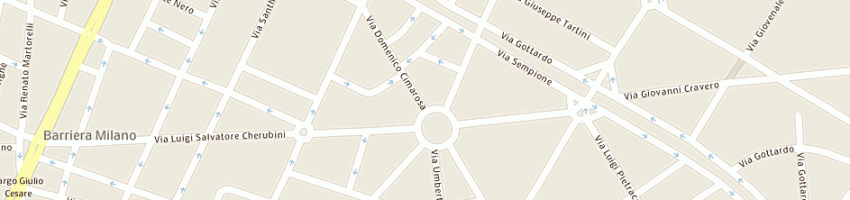 Mappa della impresa progetto luce di bonamico dario e c snc a TORINO