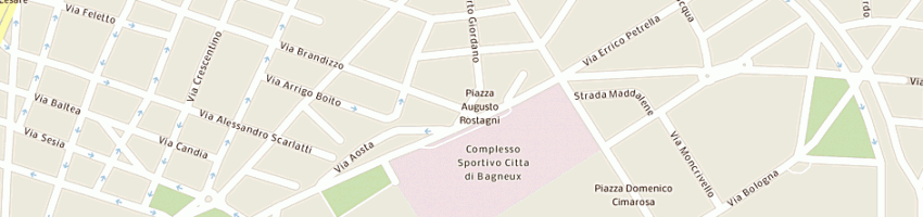 Mappa della impresa aginet sas di carrieri andrea e c sas a TORINO