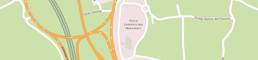 Mappa della impresa mediamarket spa a MONCALIERI