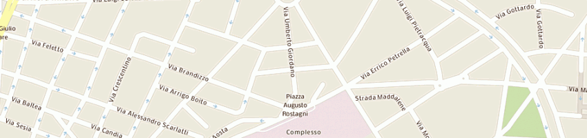 Mappa della impresa primo comitato 100 x 100 a TORINO