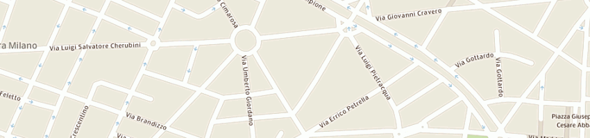 Mappa della impresa elettrauto cigna snc di orla e c a TORINO