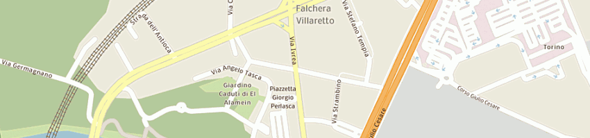 Mappa della impresa ceccon giorgio a TORINO