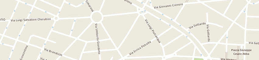 Mappa della impresa paola sport sas di veratelli paola e c sas a TORINO