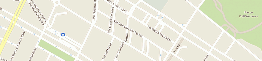Mappa della impresa parrocchia risurrezione del signore a TORINO