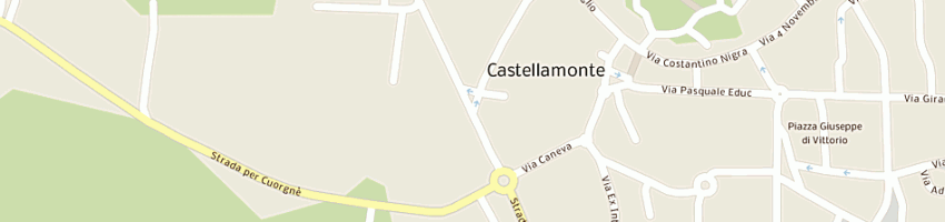Mappa della impresa cimo (srl) a CASTELLAMONTE