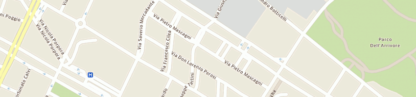 Mappa della impresa salvato antonino a MILANO