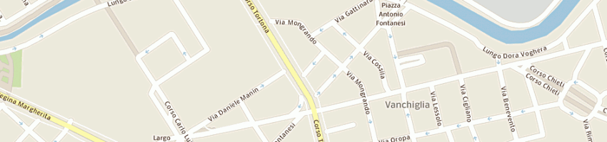 Mappa della impresa l'albero delle ruote (srl) a TORINO