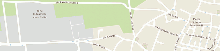 Mappa della impresa cts srl a LEINI 