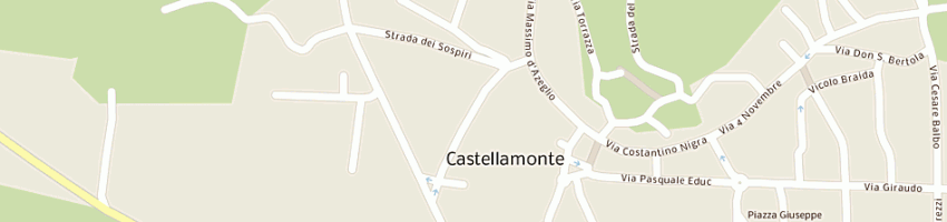 Mappa della impresa municipio a PIMONTE