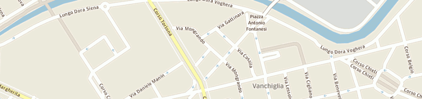 Mappa della impresa iorietti carlo a TORINO