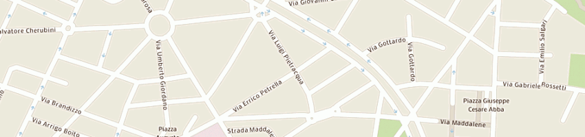 Mappa della impresa galante felice a TORINO