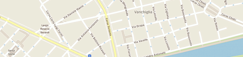 Mappa della impresa di chio riccardo a TORINO